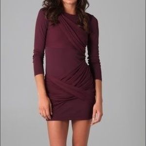 ALICE + OLIVIA - long sleeve goddess dress